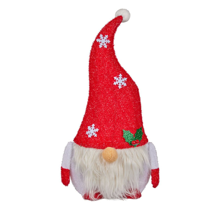 Christmas Gnome Display with Lights - 51cm image 4