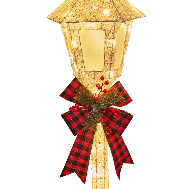 Christmas Lamp Post with Lights - Indoor/Outdoor 150cm image 4