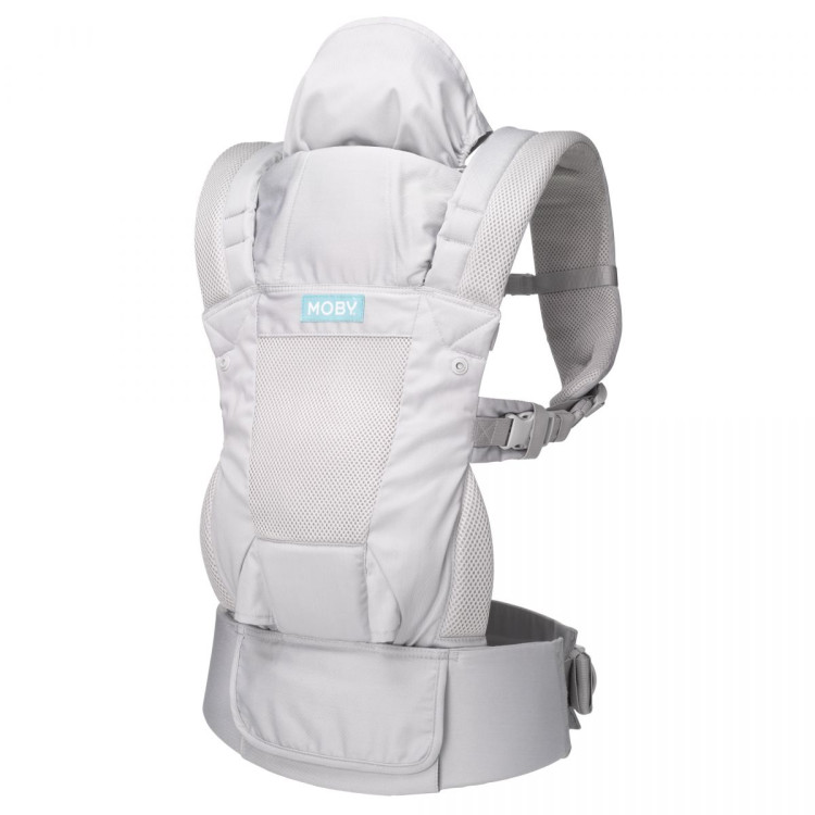 Moby Move Infant All-Position Carrier M-MOVE-GG - Glacier Grey image 4