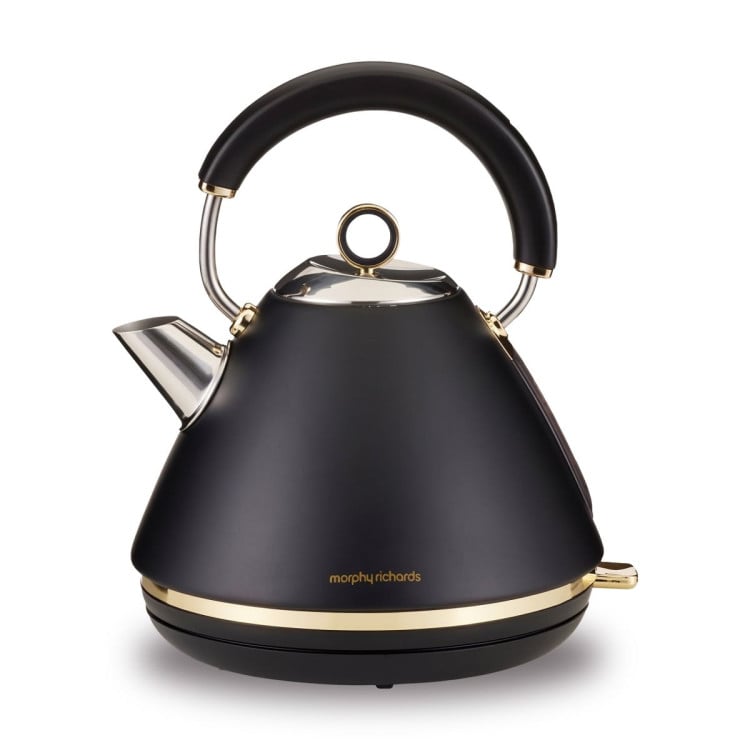 Morphy Richards Ascend Soft Gold Kettle Toaster Set 1.5L Electric Jug & 4-Slice Toaster Satin Black image 3