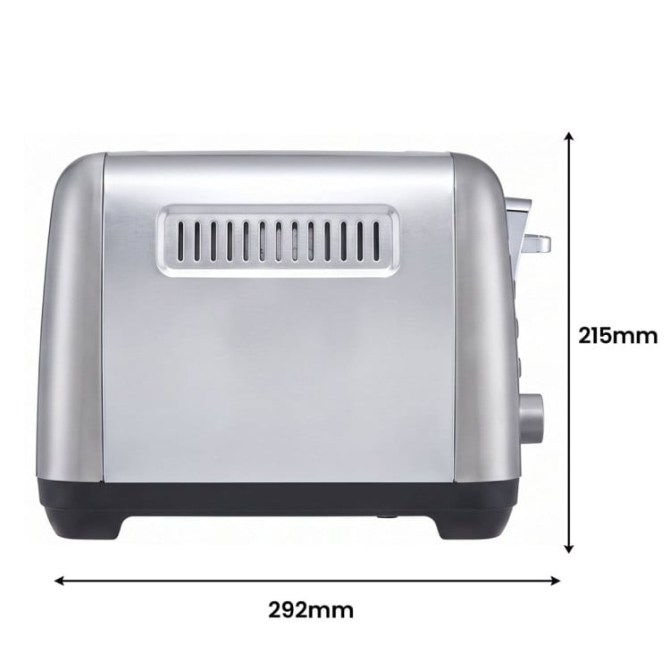 Morphy Richards Equip Kettle and Toaster Set Brushed Stainless Steel 1L Jug Kettle & 2 Slice Toaster Breakfast Bundle image 6