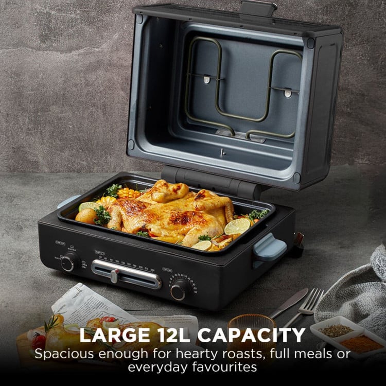 Morphy Richards MRMPO12T Electric Oven Multi-Function Non-Stick Pan and Grill 2000W 12L Capacity image 10