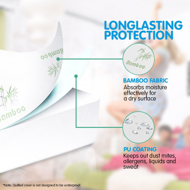 Laura Hill Bamboo Mattress Protector- Double image 8