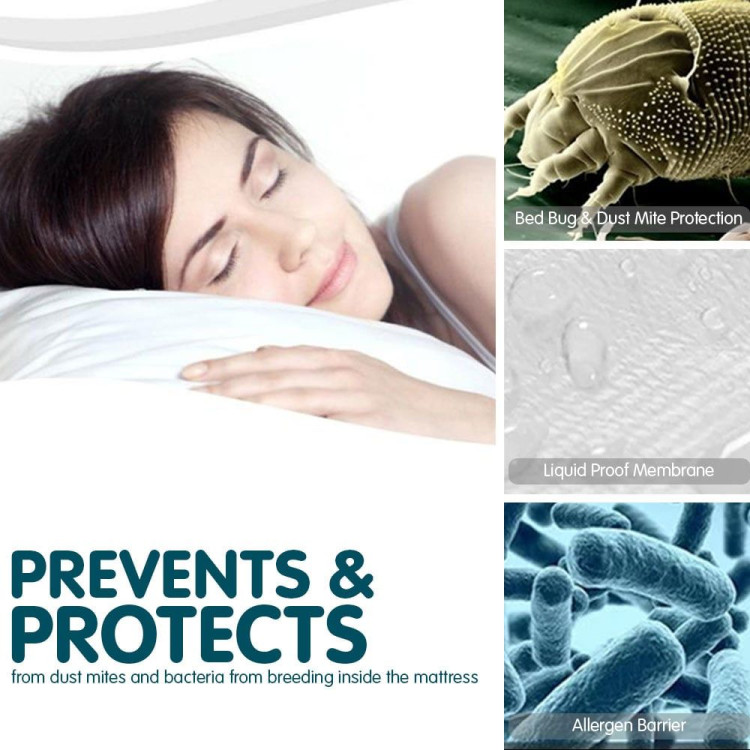 Laura Hill Cool Max Mattress Protector- Queen image 5