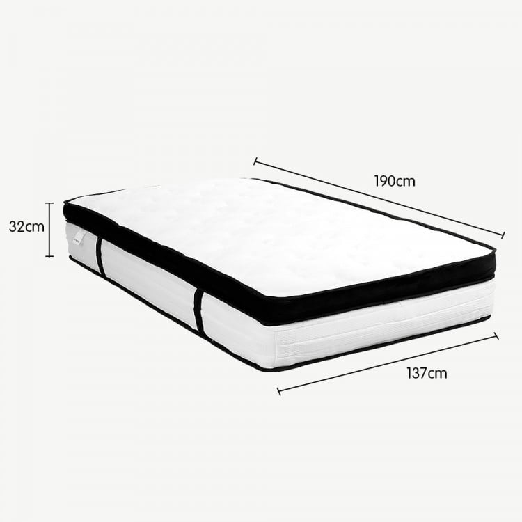 Laura Hill Double Mattress with Euro Top Layer - 32cm image 6