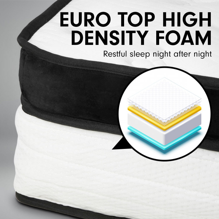 Laura Hill Double Mattress with Euro Top Layer - 32cm image 9