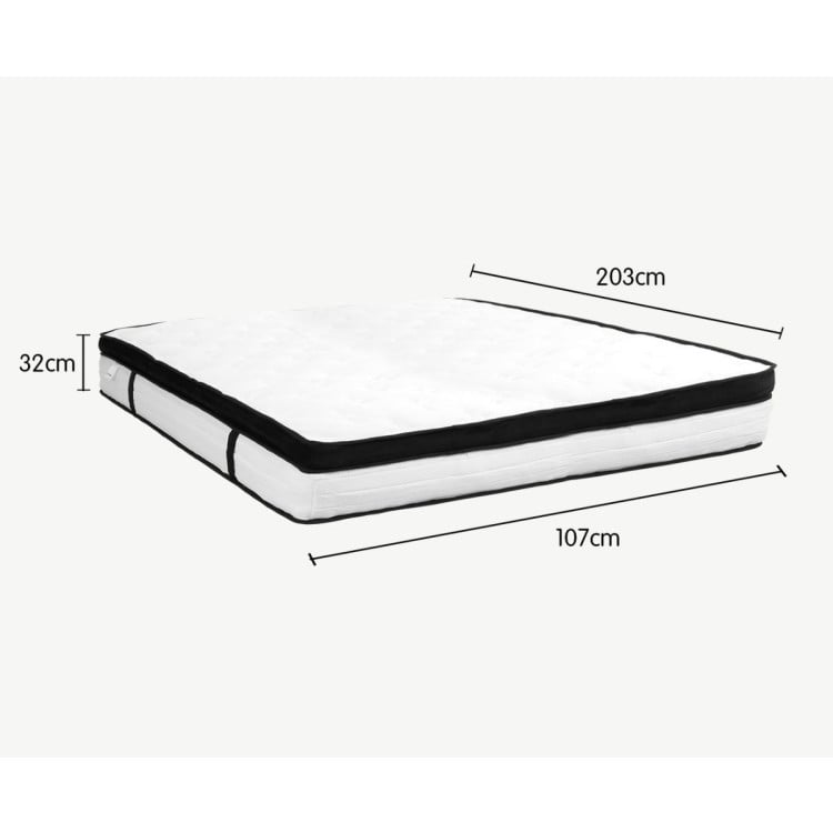 Laura Hill King Single Mattress with Euro Top Layer - 32cm image 10