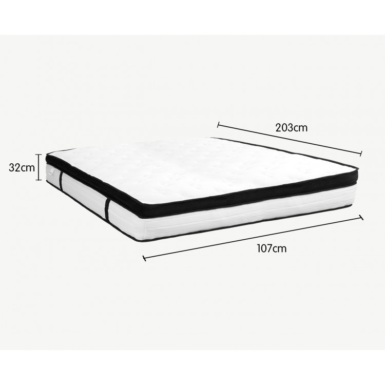 Laura Hill King Single Mattress with Euro Top Layer - 32cm image 6