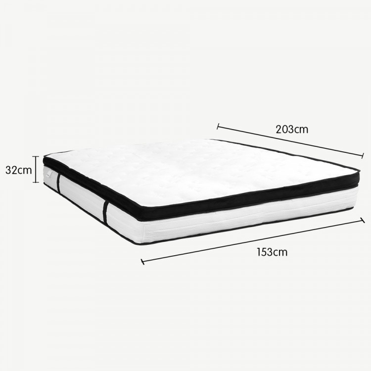 Laura Hill Queen Mattress with Euro Top - 32cm image 13