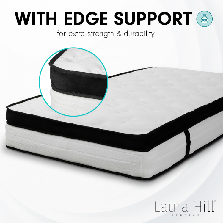 Laura Hill Single Mattress with Euro Top Layer - 32cm image 13