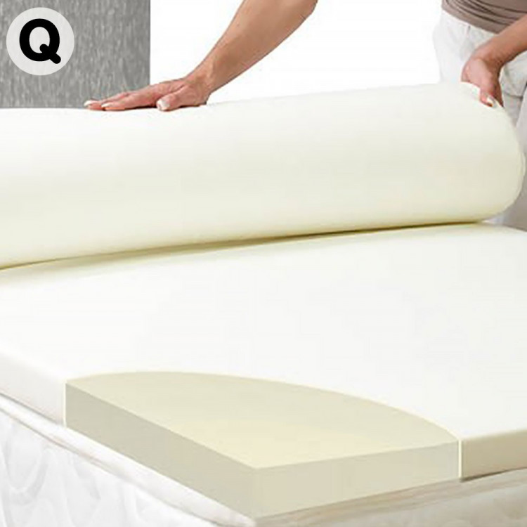 Laura Hill High Density Mattress foam Topper 5cm - Queen image 2