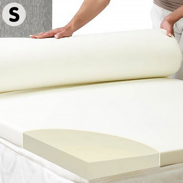 Laura Hill High Density Mattress foam Topper 7cm- Single image 2