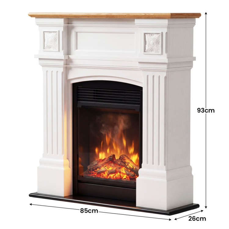 Dimplex 1.5kW Mini Windelsham Suite Electric Fireplace with LED Flame Effect image 3