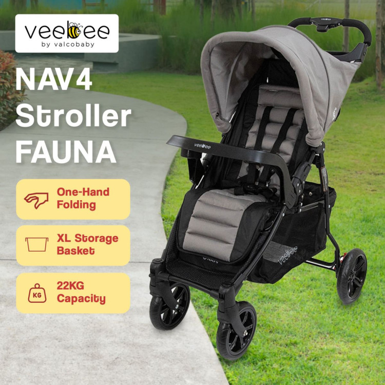 Veebee NAV 4 Stroller - Fauna image 13
