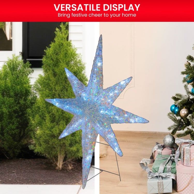 Christabelle Christmas Display Star with Lights - 107cm image 7