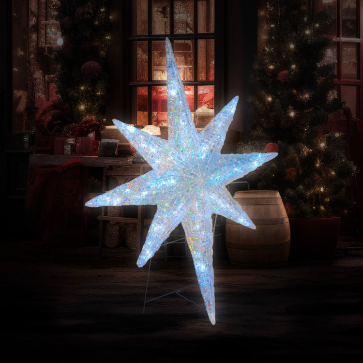 Christabelle Christmas Display Star with Lights - 107cm image 8