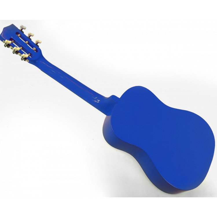 Karrera 34in Acoustic Children no cut Guitar - Blue image 5