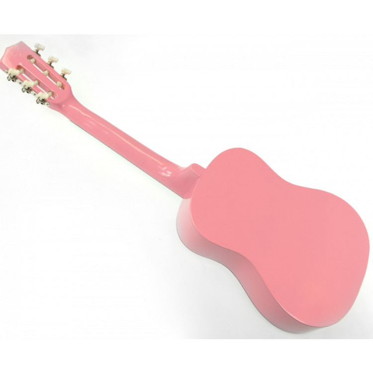 Karrera 34in Acoustic Children no cut Guitar - Pink image 4
