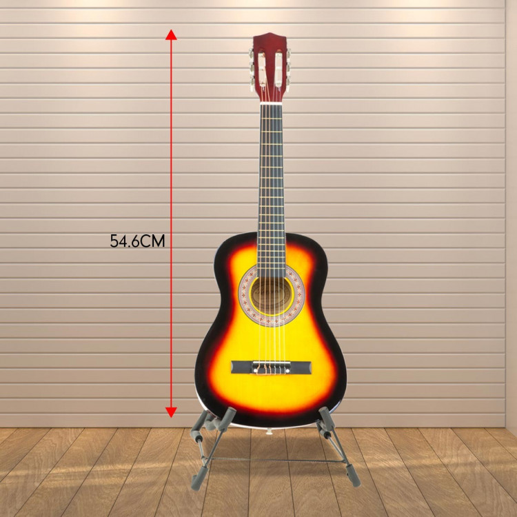Karrera 34in Acoustic Children no cut Guitar - Sunburst image 6