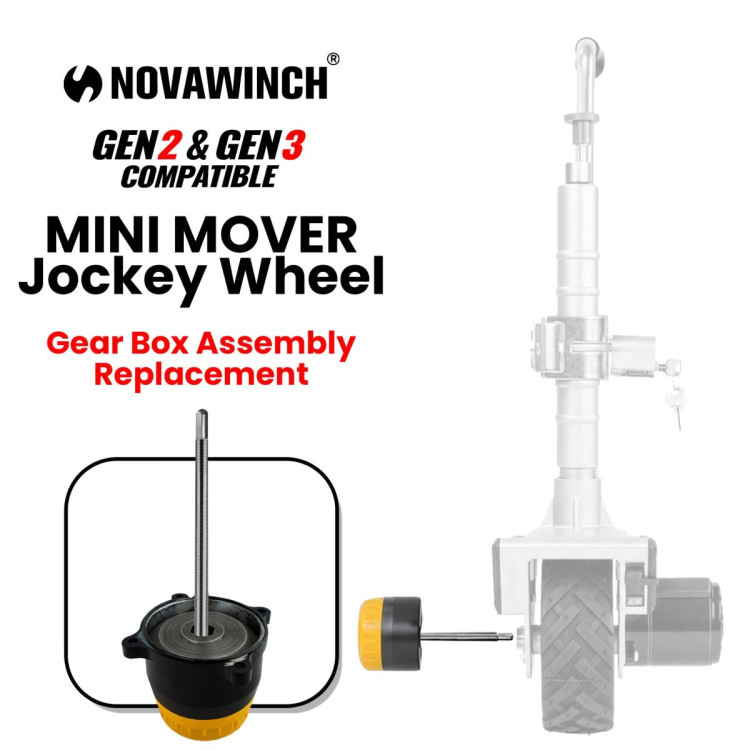 Mini Mover Gear Box Assembly Replacement for Gen 2 & Gen 3 Jockey Wheel image 12