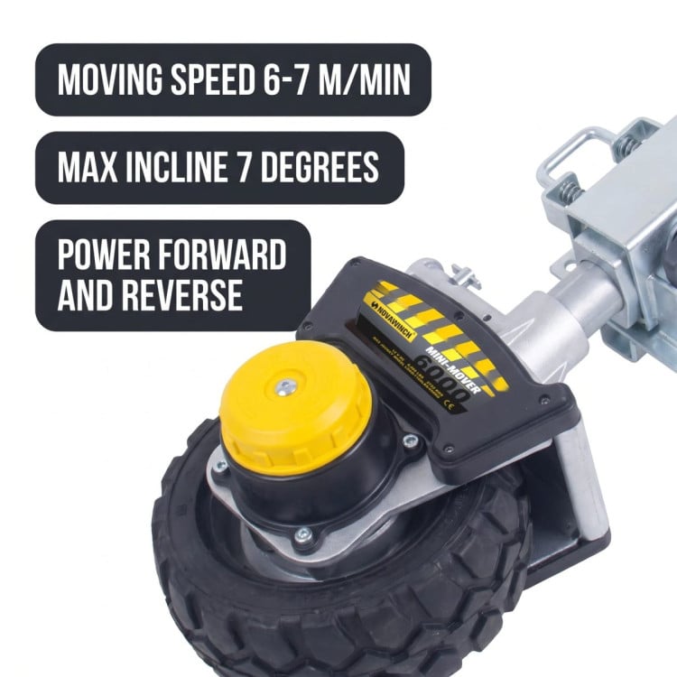 Novawinch Mini Mover Gen 3 Plus Motorised Jockey Wheel 12V 550W Electric Caravan Trailer Mover with Swivel Mount 6000lb image 7