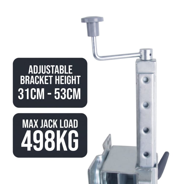 Novawinch Mini Mover Gen 3 Plus Motorised Jockey Wheel 12V 550W Electric Caravan Trailer Mover with Swivel Mount 6000lb image 11