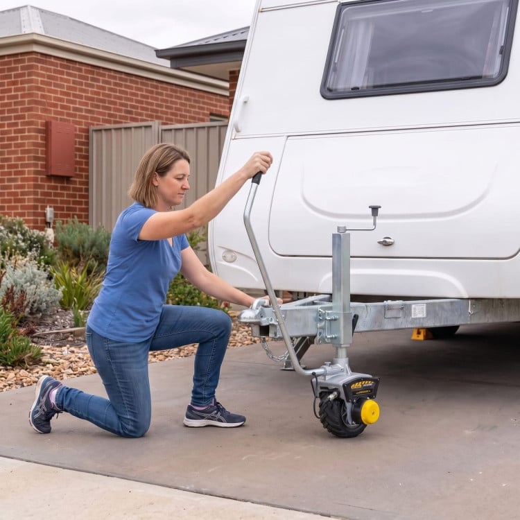 Novawinch Mini Mover Gen 3 Plus Motorised Jockey Wheel 12V 550W Electric Caravan Trailer Mover with Swivel Mount 6000lb image 6