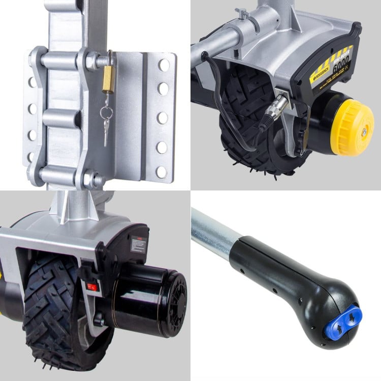 Gen3 Mini Mover 12V 550W Electric Motorised Jockey Wheel image 13
