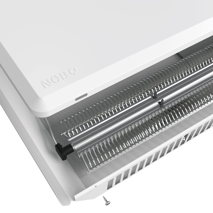 Nobo 2400W Electric Panel Heater with Thermostat & Castors image 13