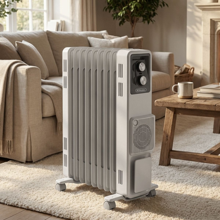 Dimplex 2.4kW Oil Column Heater with Turbo Fan 9 Fin Portable Radiator image 10