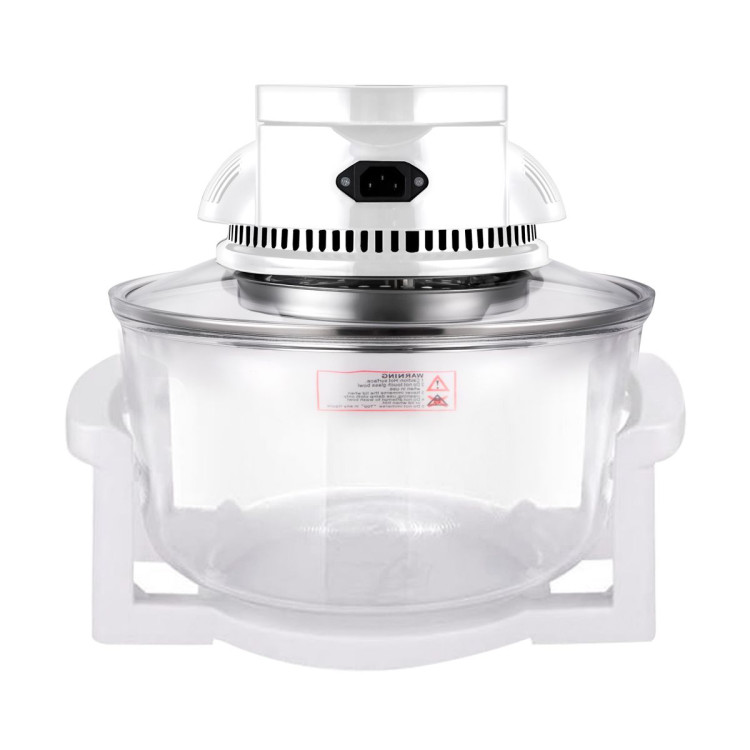 Pronti 17L Digital Family Turbo Convection Oven Broiler Cooker - White image 3