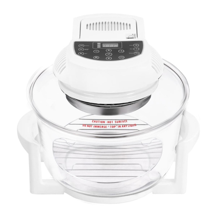 Pronti 17L Digital Family Turbo Convection Oven Broiler Cooker - White image 6