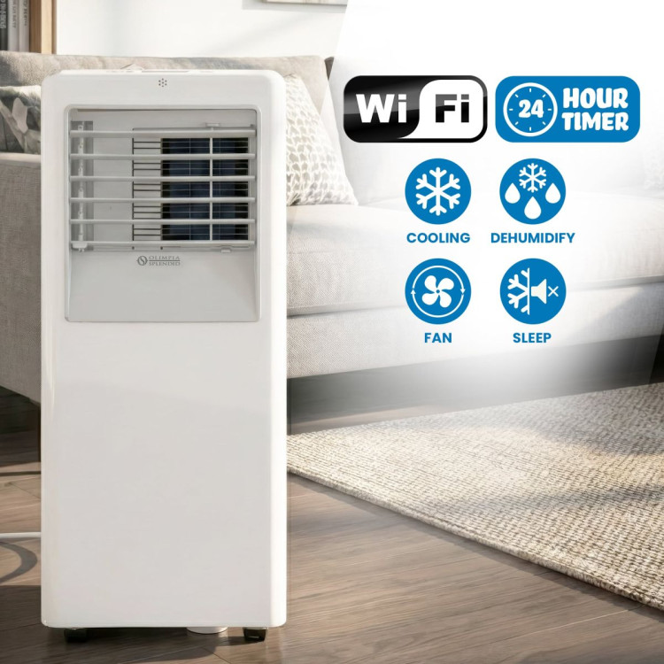 Olimpia Splendid 2.6kW Portable Air Conditioner with Wifi & Remote PAC9000 image 8