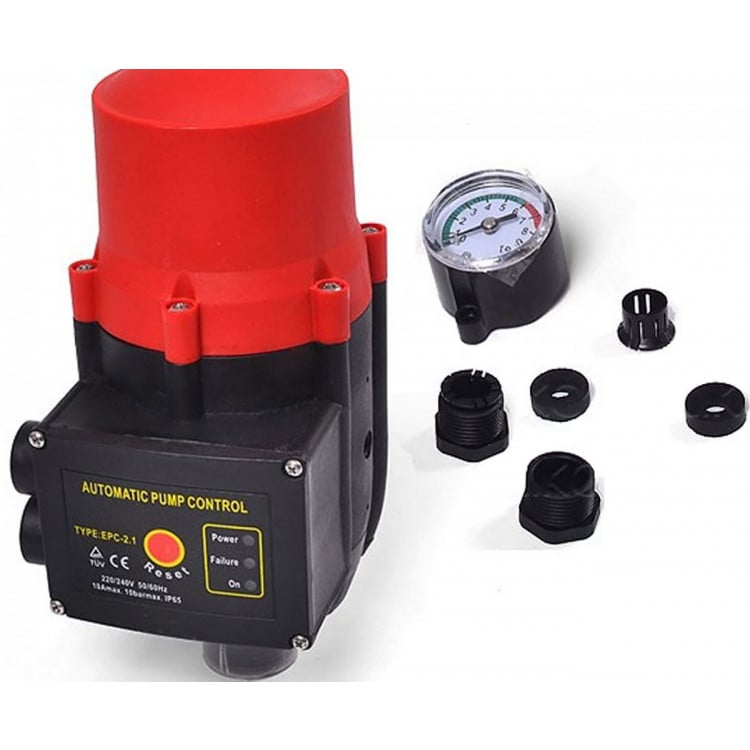 Automatic Water Pump Pressure Switch Controller - Red image 4