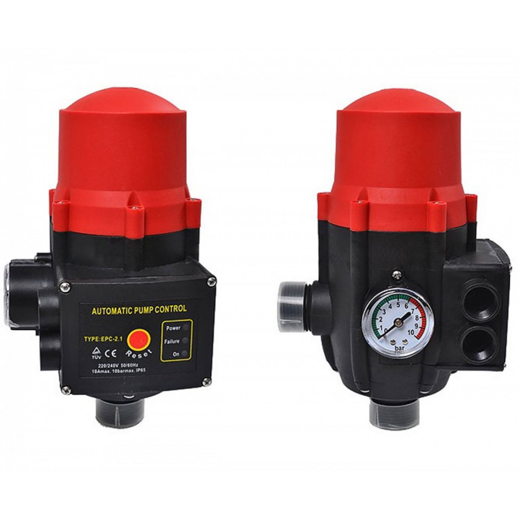 Automatic Water Pump Pressure Switch Controller - Red image 6