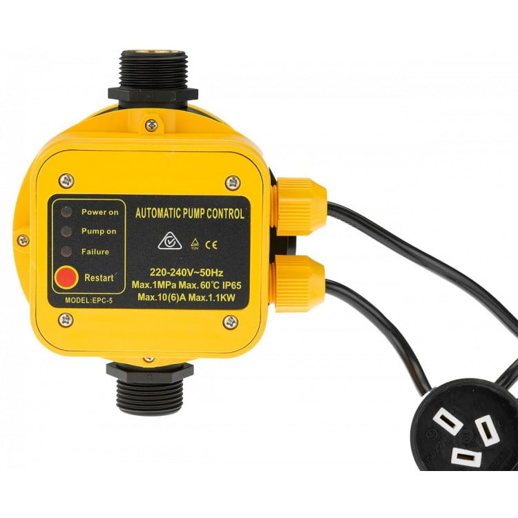 Automatic Water Pump Pressure Controller Switch - Yellow image 5