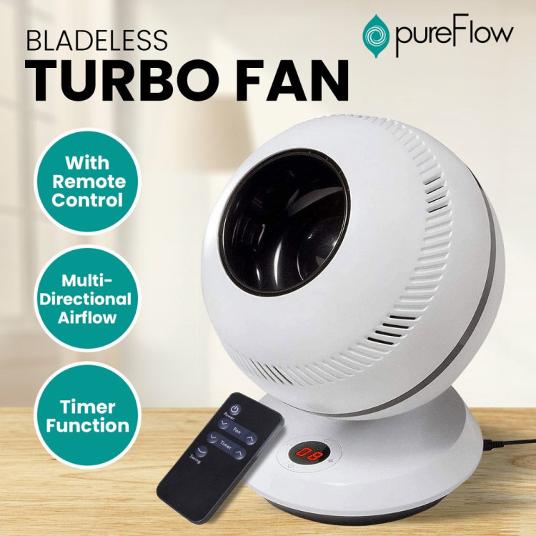 PureFlow Dust-Free Bladeless Breeze Room purifier image 9