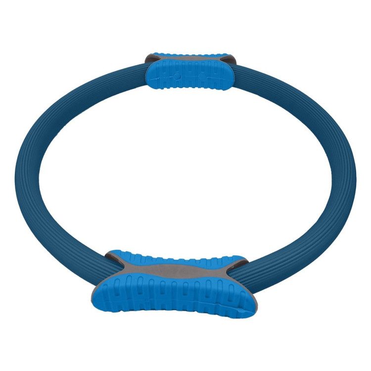 Powertrain Pilates Ring Band Yoga Home Workout Exercise Band Blue image 4