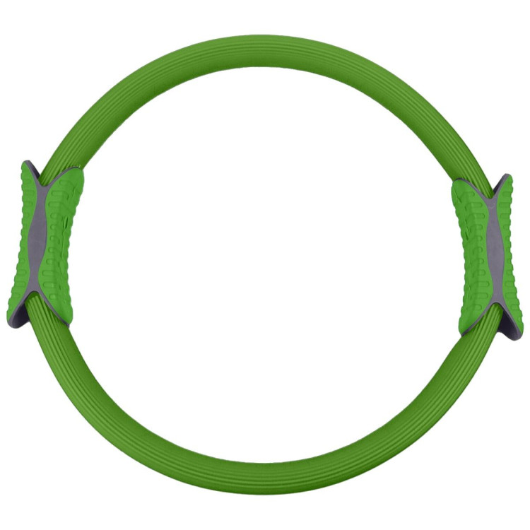 Powertrain Pilates Ring Band Yoga Home Workout Exercise Band Green image 3