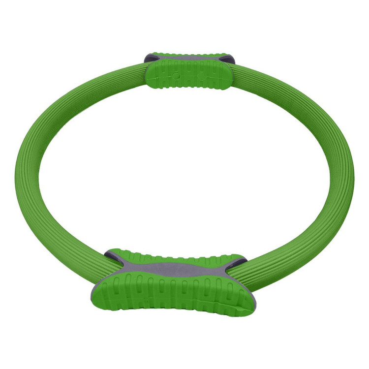 Powertrain Pilates Ring Band Yoga Home Workout Exercise Band Green image 4