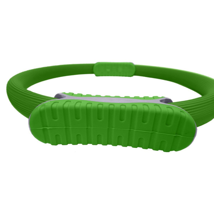 Powertrain Pilates Ring Band Yoga Home Workout Exercise Band Green image 5