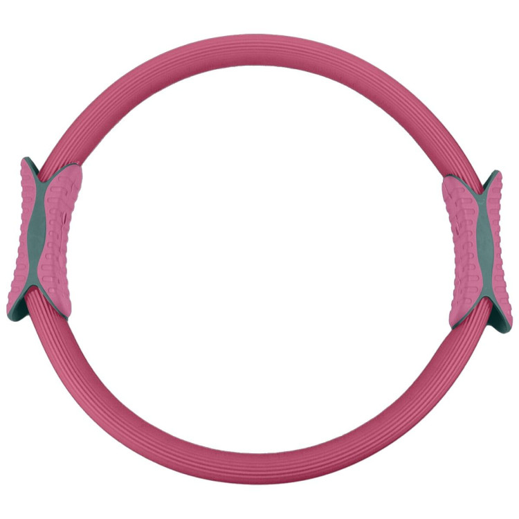Powertrain Pilates Ring Band Yoga Home Workout Exercise Band Pink image 3