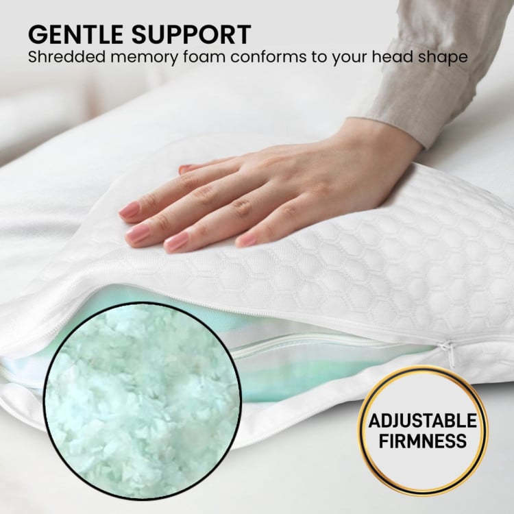 Laura Hill Cooling Memory Foam Pillow - Single image 8