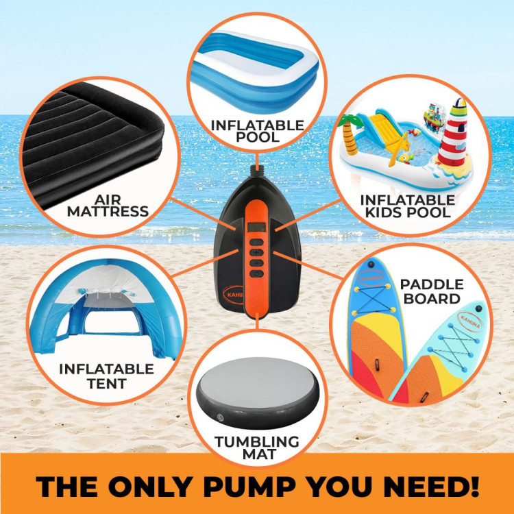 Kahuna Portable Electric Air Pump 12V for Inflatable Paddle Boards image 6