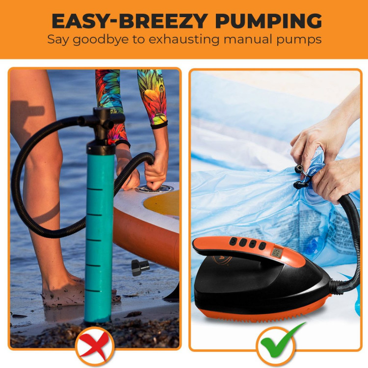 Kahuna Portable Electric Air Pump 12V for Inflatable Paddle Boards image 7