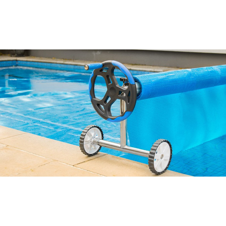 Swimming Pool Solar Cover and Roller combo- 11m x 6m image 7
