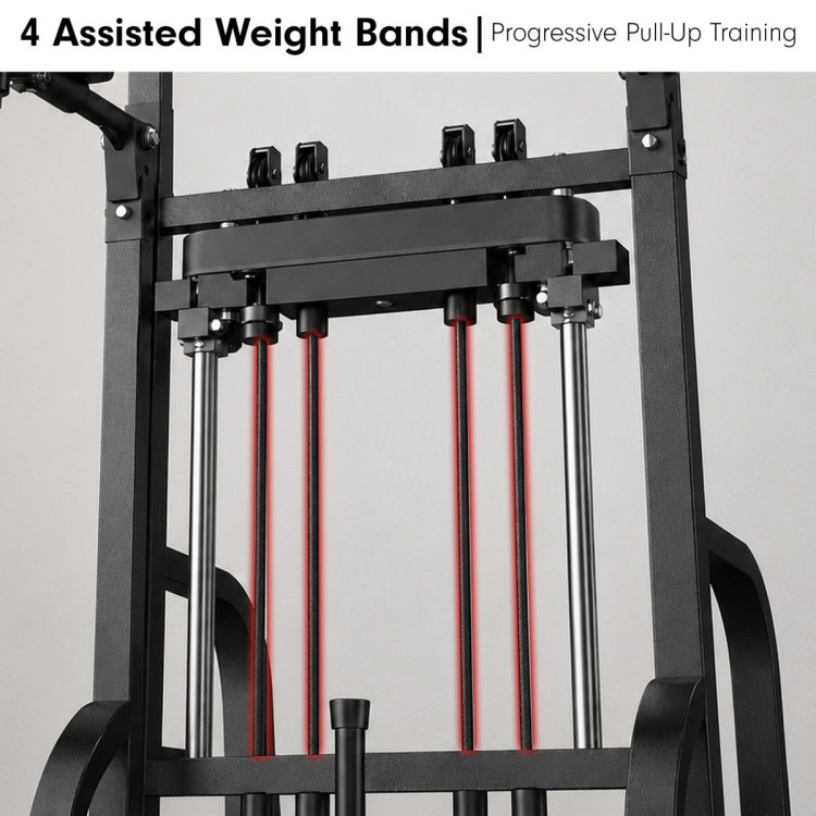 Powertrain Pull-Up & Dip Power Tower Multifunction Strength Training Station image 9