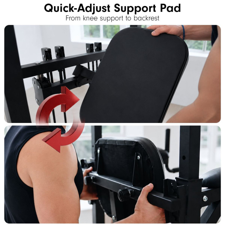 Powertrain Pull-Up & Dip Power Tower Multifunction Strength Training Station image 11
