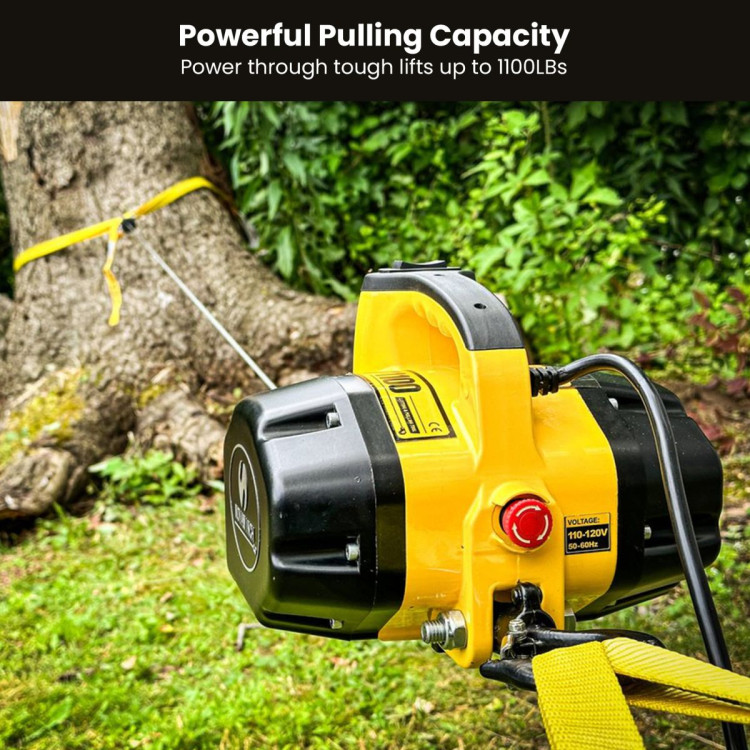 Novawinch PT1100 Portable Lifting and Pulling Tool 240V AC 500KG 1100LBS image 6