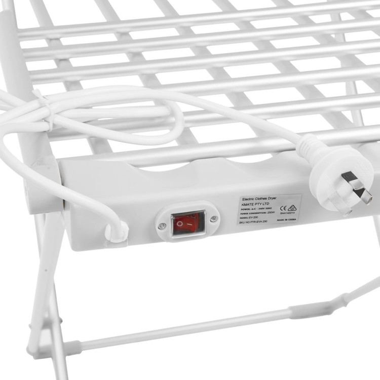 Heated Towel Clothes Rack Dryer Warmer Bathroom Air Warmer 230W image 5